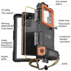Tech-Protect IPX8 telefontok - univerzális merülési vízálló tok (6,7 coll-ig)-5