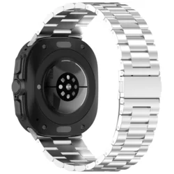 Samsung Galaxy Watch Ultra 2024 / 2025 (47mm) okosóra fémszíj - ezüst fémszíj-1