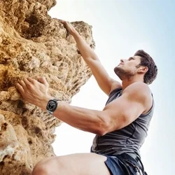 Samsung Galaxy Watch Ultra 2024 / 2025 (47mm) okosóra szíj - TECH-PROTECT Nylon fekete szövet szíj-4