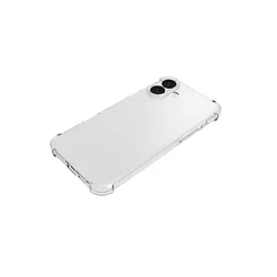 iPhone 16 telefontok - ütésálló átlátszó hátlap tok-2