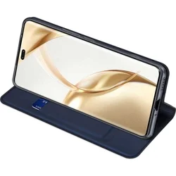 Honor 200 Pro 5G telefontok - Dux Ducis kék könyvtok-5