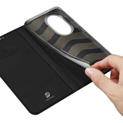 Honor 200 Pro 5G telefontok - Dux Ducis fekete könyvtok-6