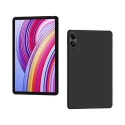 Xiaomi Redmi Pad Pro (12,1 coll) tablettok - fekete szilikon hátlapi tablet tok-1