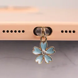 Medál telefonra - unikornis / virág minta (Lightning töltőporthoz)-4