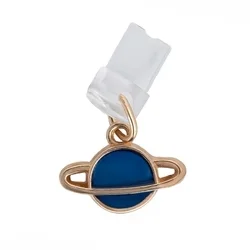 Medál telefonra - korona / bolygó minta (Type-C töltőporthoz)-2