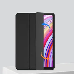 Tablettok Xiaomi Redmi Pad Pro (12,1 coll) - fekete smart case, ceruza tartóval-3