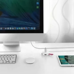 UGREEN CR106 HUB adapter - 4xUSB porttal, fehér adapter ﻿-2