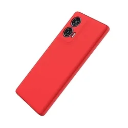 Motorola Edge 50 Fusion 5G telefontok - piros szilikon hátlap tok-2