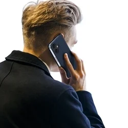 iPhone 16 Plus telefontok - Dux Ducis kék kinyitható tok-5