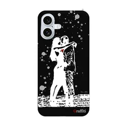 iPhone 16 telefontok - Graffiti No.186 mintás szilikon tok-3