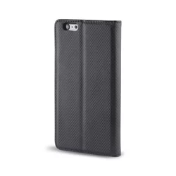 Telefontok Samsung Galaxy M30 - fekete mágneses szilikon keretes könyvtok-4