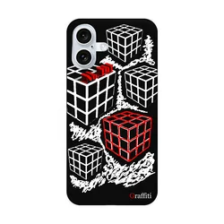 iPhone 16 - Graffiti No.191 mintás szilikon tok-4