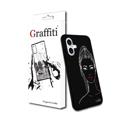 iPhone 16 telefontok - Graffiti No.197 mintás szilikon tok-1