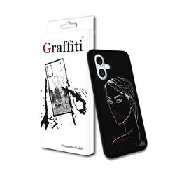 iPhone 16 - Graffiti No.207 mintás szilikon tok-2