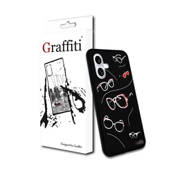 iPhone 16 telefontok - Graffiti No.224 mintás szilikon tok-1