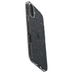 Telefontok iPhone 16 - Spigen Liquid Crystal Glitter TPU átlátszó tok-1