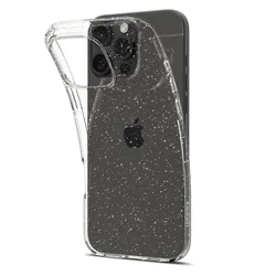 Telefontok iPhone 16 Pro Max - Spigen Liquid Crystal Glitter TPU átlátszó tok-1