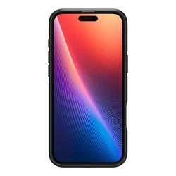 Telefontok iPhone 16 - SPIGEN CORE ARMOR - fekete szilikon tok-1