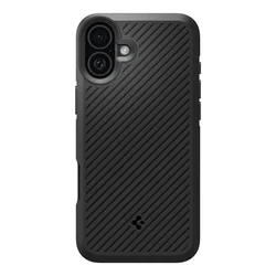 Telefontok iPhone 16 - SPIGEN CORE ARMOR - fekete szilikon tok-5