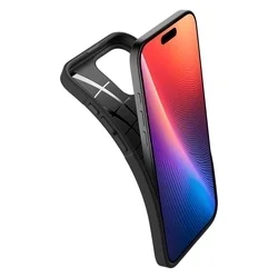Telefontok iPhone 16 Pro Max - SPIGEN CORE ARMOR - fekete szilikon tok-2