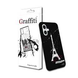 iPhone 16 Plus Telefontok - Graffiti No.183 mintás szilikon tok-1