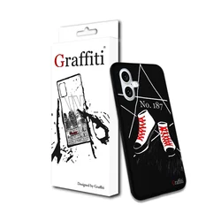 iPhone 16 Plus Telefontok - Graffiti No.187 mintás szilikon tok-1