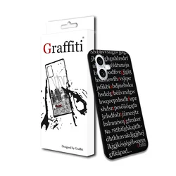 iPhone 16 Plus Telefontok - Graffiti No.195 mintás szilikon tok-2
