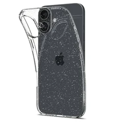 Telefontok iPhone 16 Plus - Spigen Liquid Crystal Glitter TPU átlátszó tok-4