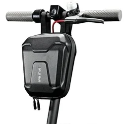 WILDMAN TS9 biciklis tartó - kormánytáska, fekete, 2,5L-1