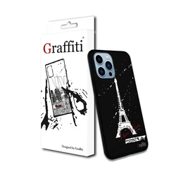 iPhone 16 Pro Max telefontok - Graffiti No.183 mintás szilikon tok-3