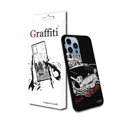 iPhone 16 Pro Max telefontok - Graffiti No.205 mintás szilikon tok-2