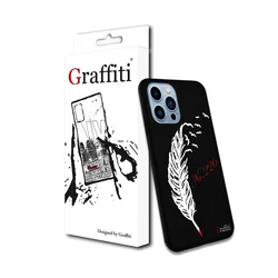 iPhone 16 Pro Max telefontok - Graffiti No.226 mintás szilikon tok-2