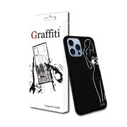 iPhone 16 Pro Max telefontok - Graffiti No.227 mintás szilikon tok-1