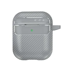 AirPods 4 - Carbon mintás szürke, karabinerrel-1