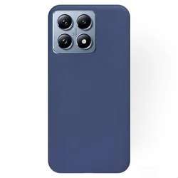 Xiaomi 14T Pro 5G telefontok - kék szilikon hátlap tok-1