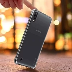 Telefontok Samsung Galaxy M10 - ROAR ütésálló átlátszó szilikon tok-3