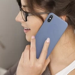 Telefontok Samsung Galaxy M10 - kék szilkon tok-3