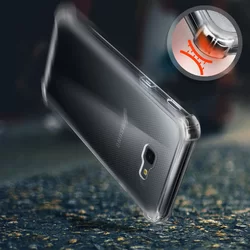 Telefontok Samsung Galaxy A6+ 2018 (A6 Plus) - ütésálló átlátszó szilikon tok-3