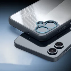 Samsung Galaxy A06 - DUX DUCIS Aimo - átlátszó hátlap tok, fekete kerettel-3