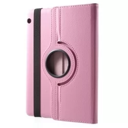 Tablettok Huawei Mediapad T3 10,0 (9.6 col) - pink fordítható műbőr tablet tok-2