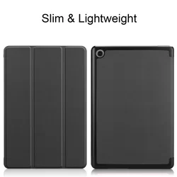 Tablettok Huawei Mediapad M5 Lite 10.1 col - fekete smart case tablet tok-1