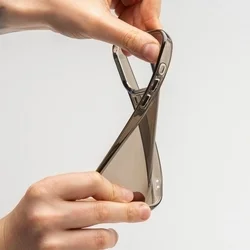 Telefontok Samsung Galaxy A16 4G / 5G - PEARL fekete szilikon hátlap tok-1