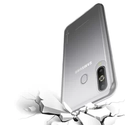 Telefontok Samsung Galaxy A60 - átlátszó szilikon tok-6