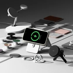 Telefontok iPhone 16 - RINGKE SILICONE MAGNETIC MAGSAFE bézs hátlap tok-5