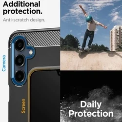 Telefontok Samsung Galaxy A16 4G / 5G - SPIGEN Rugged Armor fekete tok-11