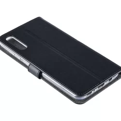 Telefontok Samsung Galaxy A70 - fekete ráhajtó füles könyvtok-2
