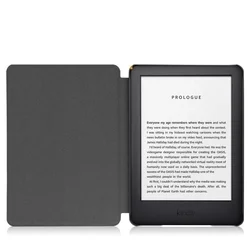 Amazon KINDLE 11 / 12 2022 / 2024 - E-könyv/E-book olvasó tok, fekete-2