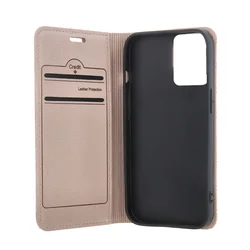 Motorola Moto G24 / G24 Power telefontok - Smart Caro - bézs mágneses könyvtok-2