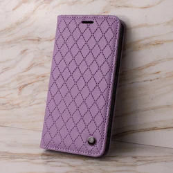 Motorola Moto G24 / G24 Power telefontok - Smart Caro - lila mágneses könyvtok-3