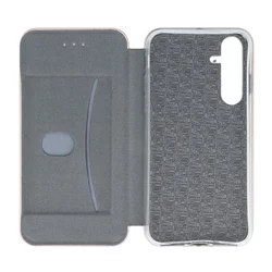 Samsung Galaxy S24 FE telefontok - Smart Diva fekete mágneses könyvtok-2